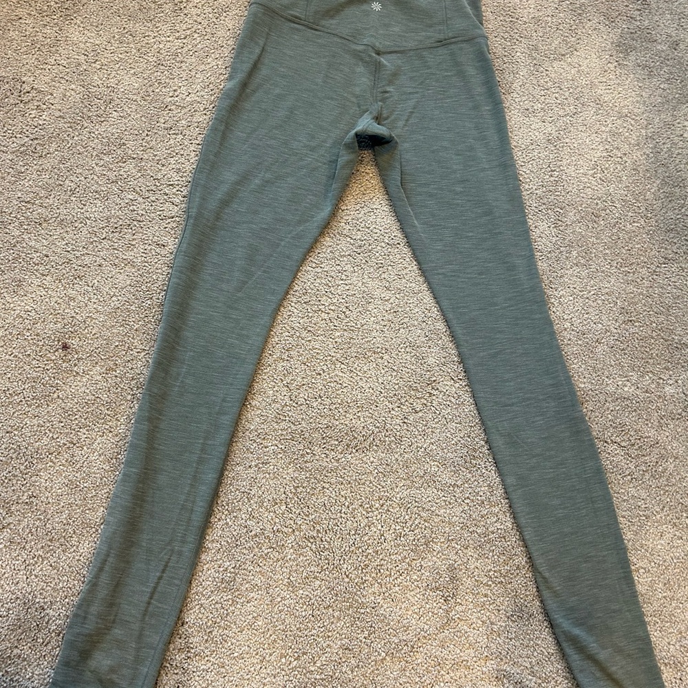 Grey Athleta yoga legging size small